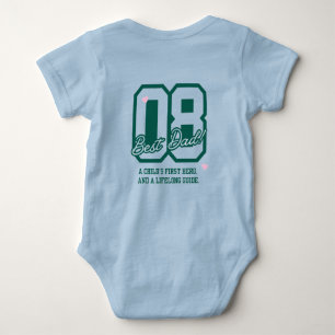 Body Para Bebé Cita Inspiradora de Papá