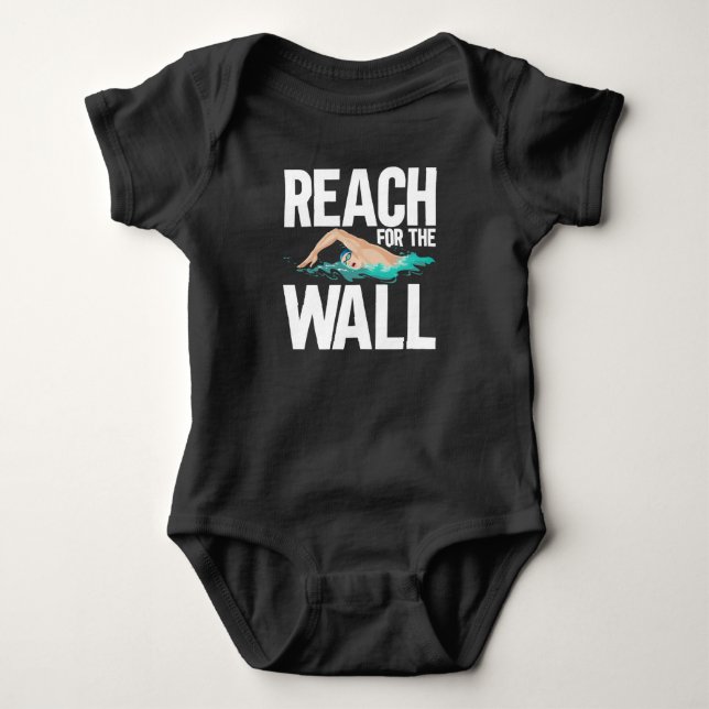 Body Para Bebé Citas divertidas de nadador