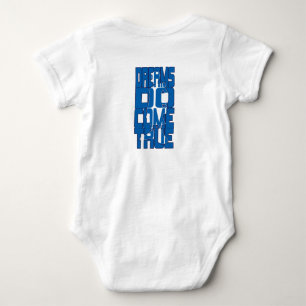 Body Para Bebé City of Hoops Baby Bodysuit
