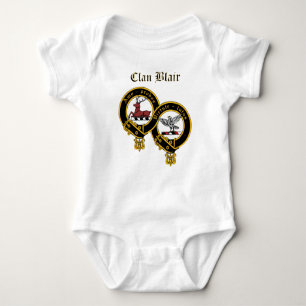 Body Para Bebé Clan Blair Escudo con el nombre de Baby Jumper