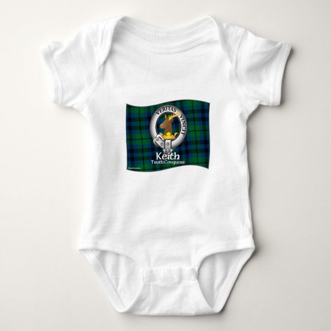 Body Para Bebé Clan de Keith (Anverso)