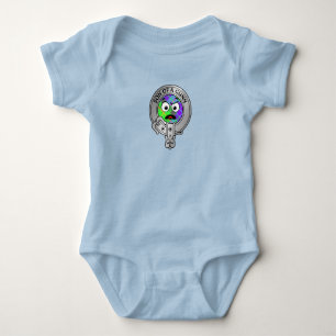 Body Para Bebé Clan de los niños Gunn Cresta y Tartán
