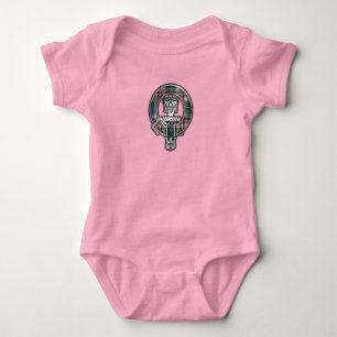 Body Para Bebé Clan Donnachaidh (Robertson) Escudo y Vestido Tart