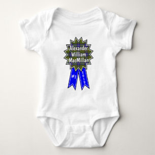 Body Para Bebé Clan MacMillan #1 Cinta azul de premio
