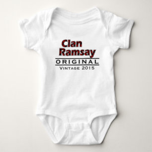 Body Para Bebé Clan Ramsay Vintage Personaliza tu año de nacimien