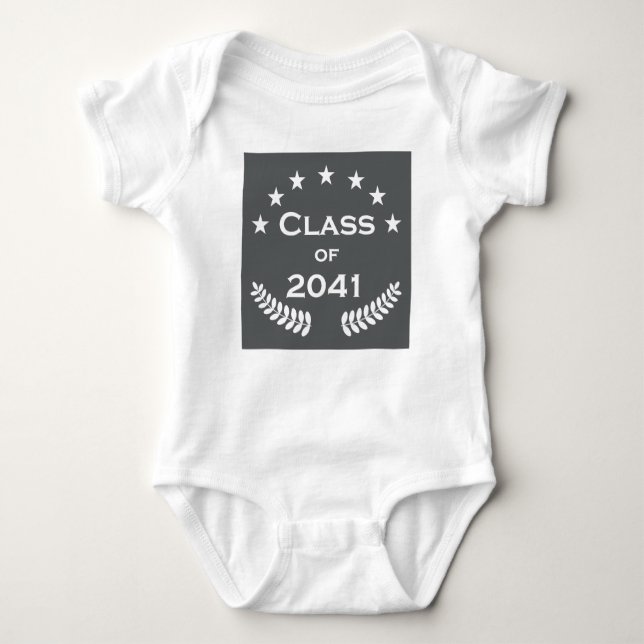 Body Para Bebé Clase de 2041 (Anverso)