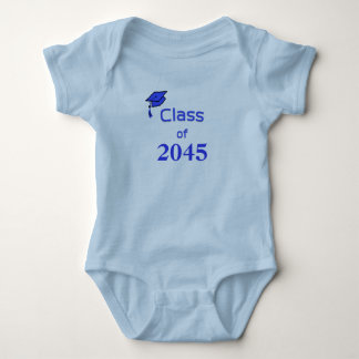 Body Para Bebé Clase de 2045 año personalizado