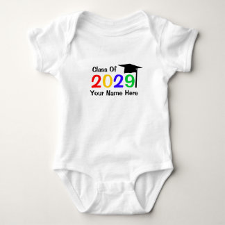 Body Para Bebé clase de graduación de 2029 niños