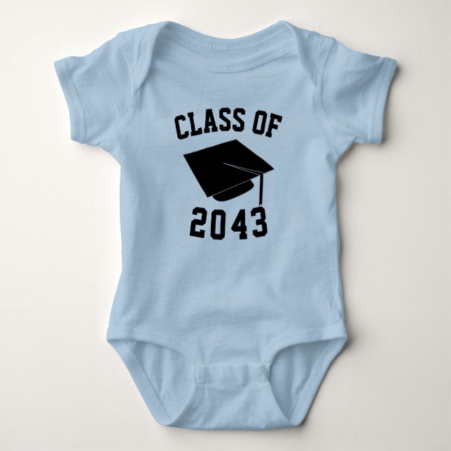Body Para Bebé Clase de la camiseta bebé 2043 (Anverso)