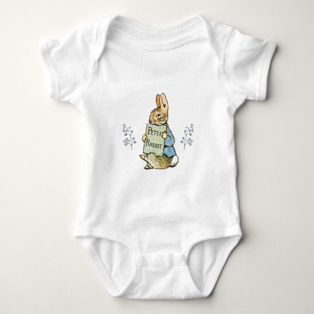 Body Para Bebé Clásico Peter Rabbit  (Anverso)