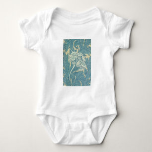 Body Para Bebé Clásico Tulipán Azul Floral de William Morris