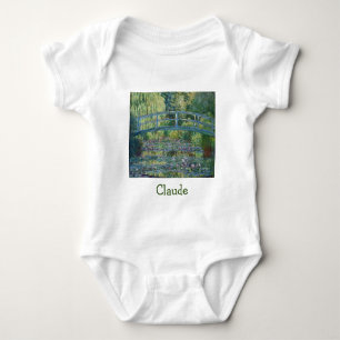 Body Para Bebé Claude Monet - Estanque de nenúfares, Armonía Verd