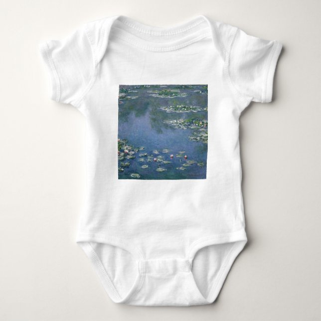 Body Para Bebé Claude Monet - lirios de agua - Ryerson 1906 (Anverso)