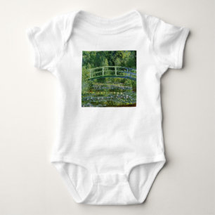 Body Para Bebé Claude Monet Nenúfares y puente japonés