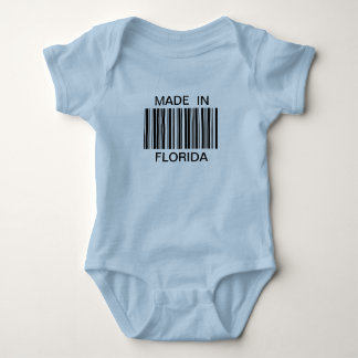 Body Para Bebé Clave de barras genérica hecha en camiseta