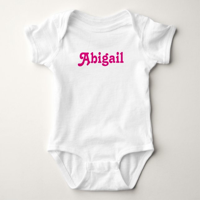 Body Para Bebé Clothing Baby Abigail (Anverso)