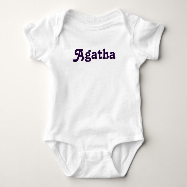 Body Para Bebé Clothing Baby Agatha (Anverso)