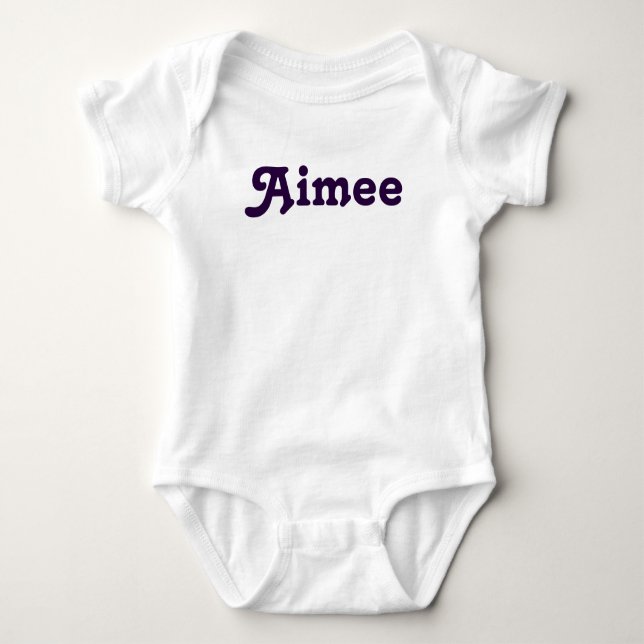 Body Para Bebé Clothing Baby Aimee (Anverso)