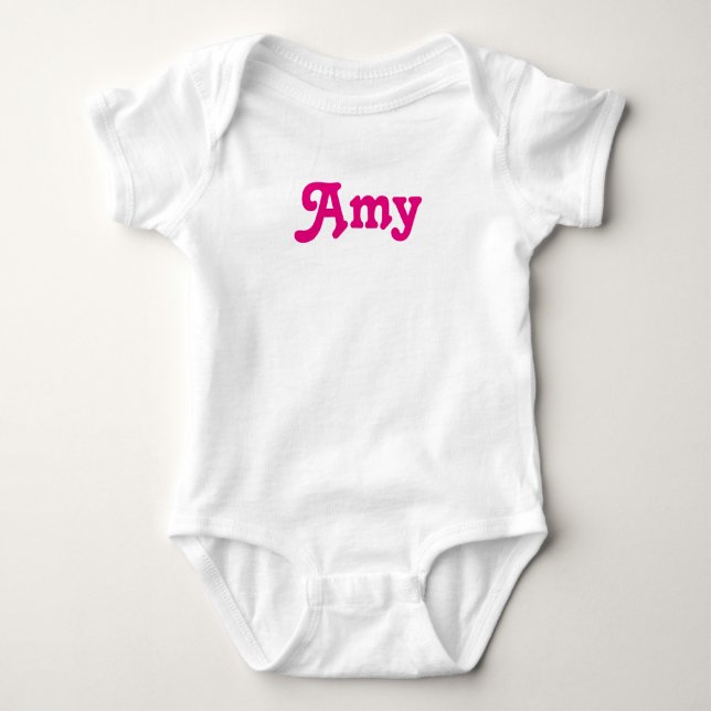 Body Para Bebé Clothing Baby Amy (Anverso)