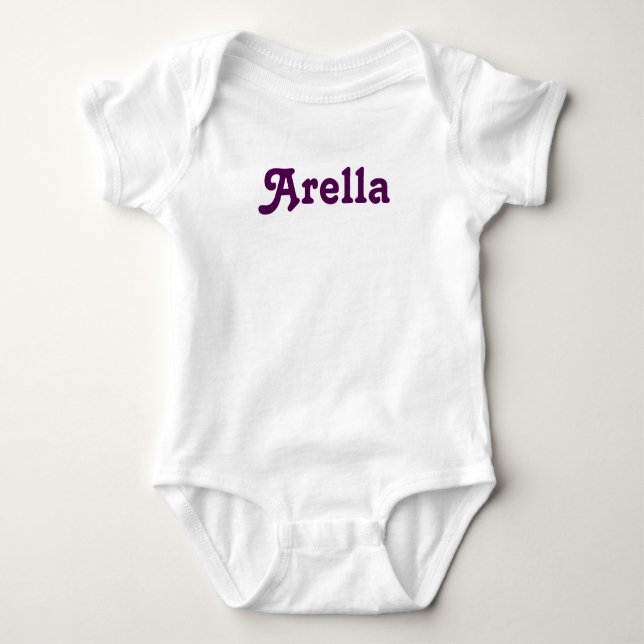 Body Para Bebé Clothing Baby Arella (Anverso)