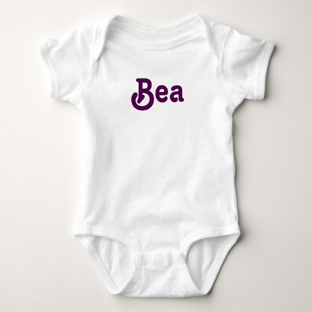 Body Para Bebé Clothing Baby Bea (Anverso)