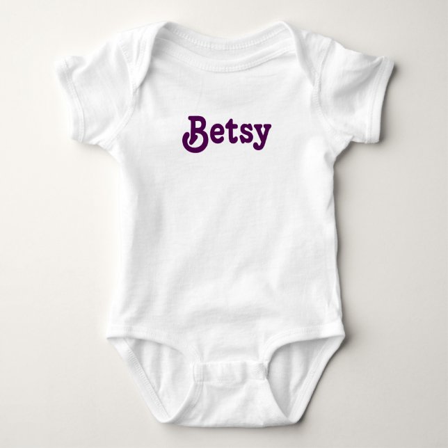 Body Para Bebé Clothing Baby Betsy (Anverso)