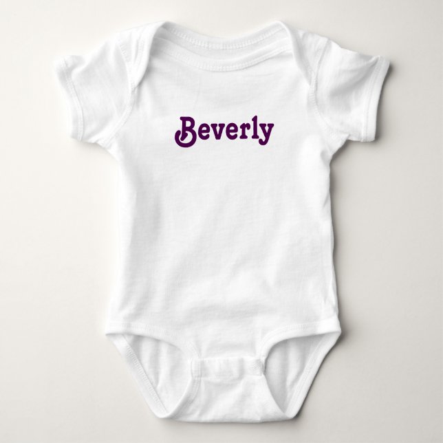 Body Para Bebé Clothing Baby Beverly (Anverso)