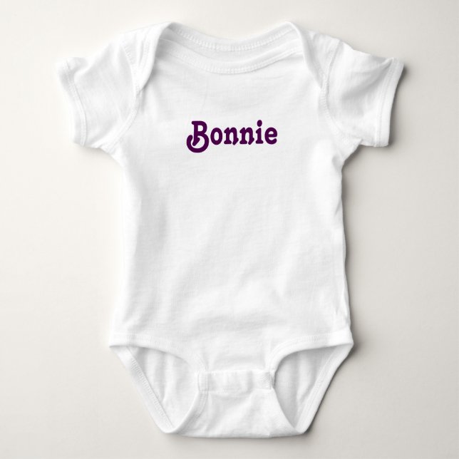 Body Para Bebé Clothing Baby Bonnie (Anverso)
