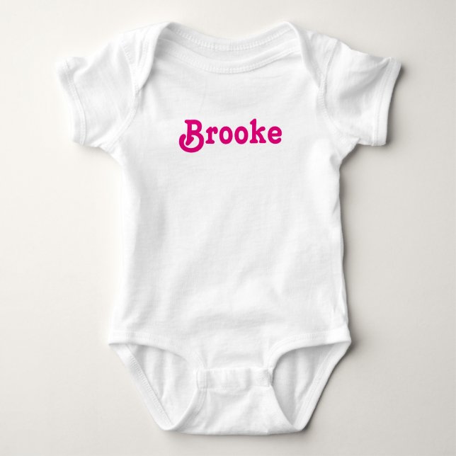 Body Para Bebé Clothing Baby Brooke (Anverso)