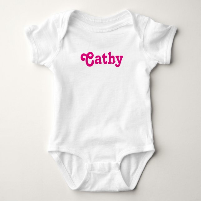 Body Para Bebé Clothing Baby Cathy (Anverso)