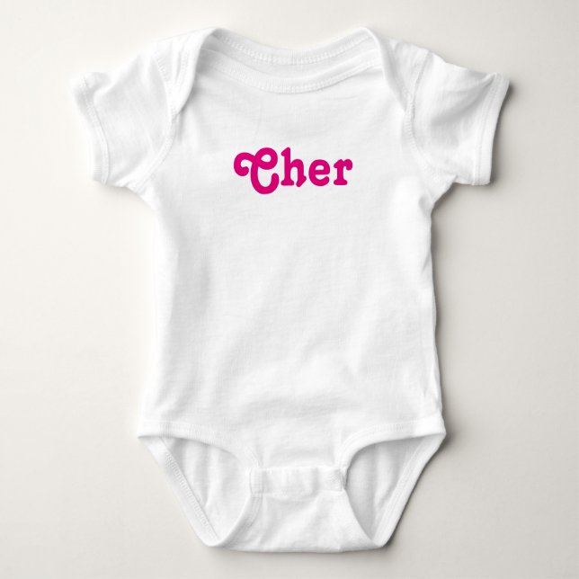 Body Para Bebé Clothing Baby Cher (Anverso)