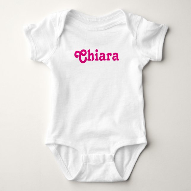 Body Para Bebé Clothing Baby Chiara (Anverso)