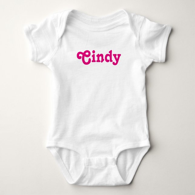 Body Para Bebé Clothing Baby Cindy (Anverso)