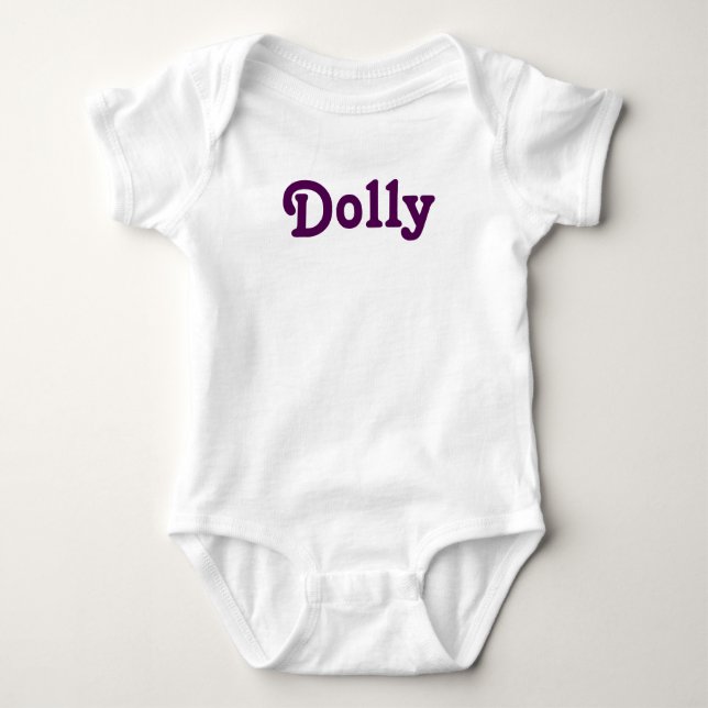 Body Para Bebé Clothing Baby Dolly (Anverso)