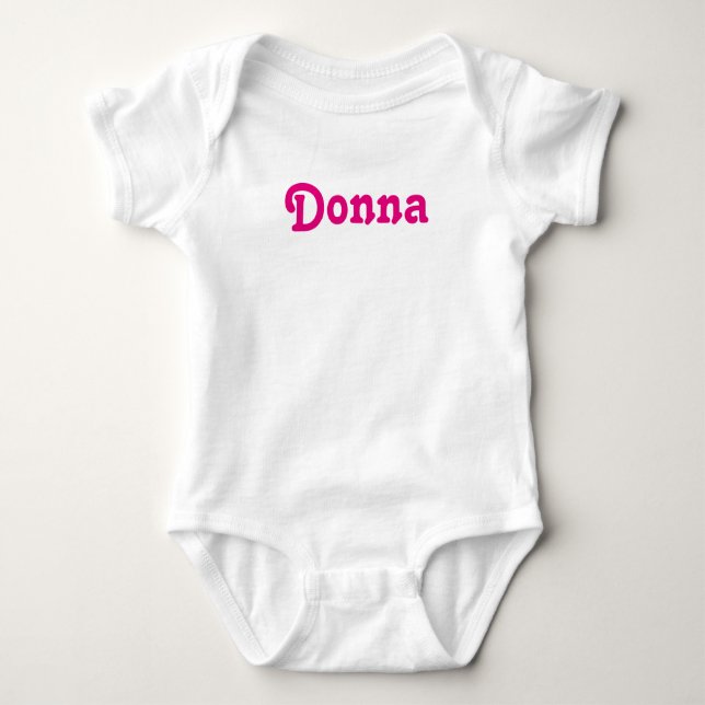 Body Para Bebé Clothing Baby Donna (Anverso)