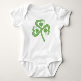 Body Para Bebé Clover Heart Baby Bodysuit
