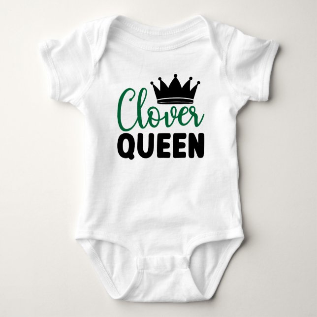 Body Para Bebé Clover Queen Charm Design-60278 (Anverso)