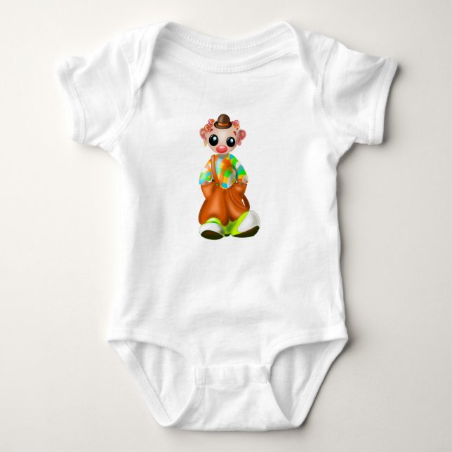 Body Para Bebé Clown Baby Bodysuit (Anverso)