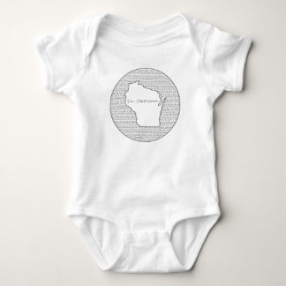 Body Para Bebé Clubes de suplentes de Wisconsin