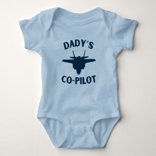 Body Para Bebé Co Pilot de Dady