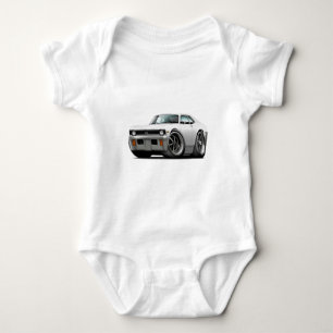 Body Para Bebé Coche 1971-72 del blanco de Nova