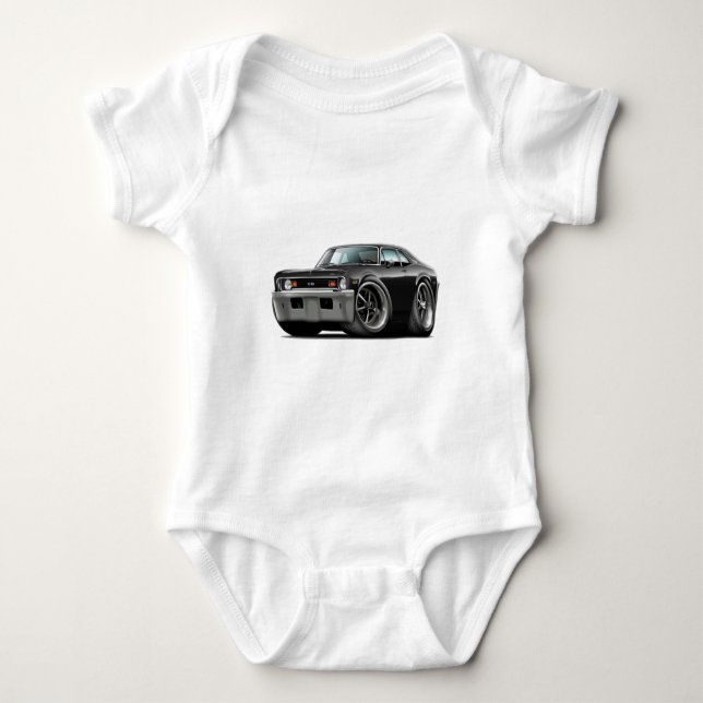 Body Para Bebé Coche negro 1973-74 de Nova (Anverso)