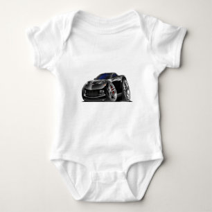 Body Para Bebé Coche negro 2005-09 del Corvette