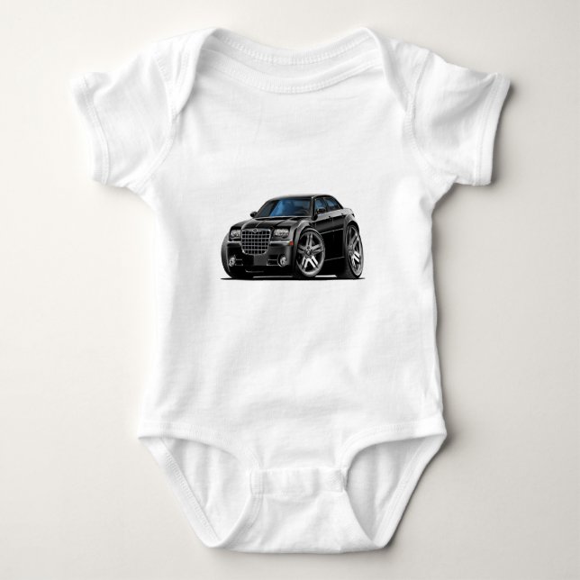 Body Para Bebé Coche negro de Chrysler 300 (Anverso)