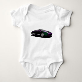 Body Para Bebé Coche Purpura