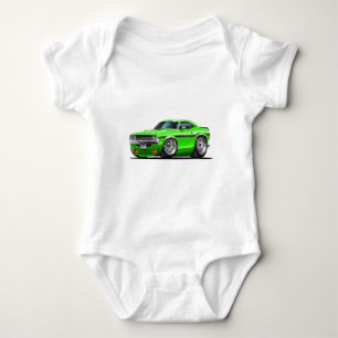 Body Para Bebé Coche verde 1970-72 del desafiador