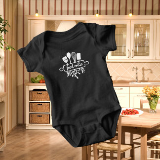 Body Para Bebé Cocina Crítica de Comida para Bebés
