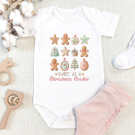 Body Para Bebé Cocina de Navidades de Cute Pastel