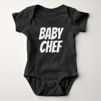 Cocinero del bebé en el negro el |