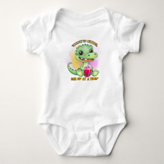 BODY PARA BEBÉ COCODRILLE CON TÉ DE BOBA, CITA